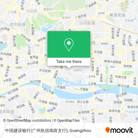 中国建设银行(广州执信南路支行) map