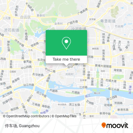 停车场 map