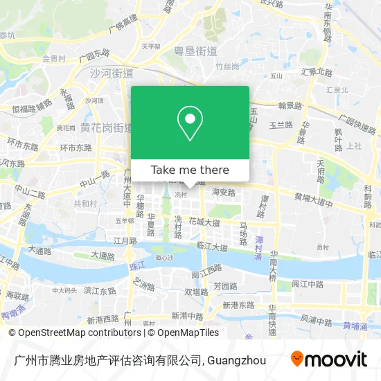 广州市腾业房地产评估咨询有限公司 map