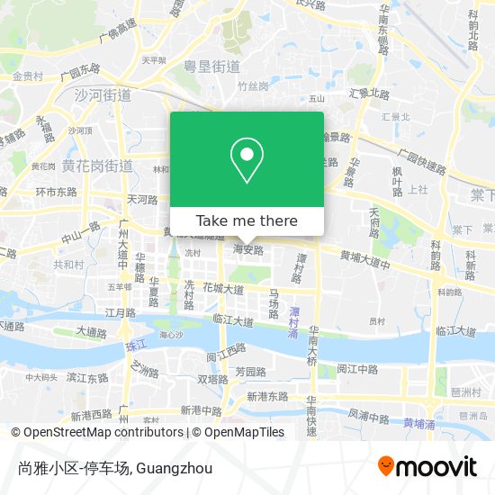 尚雅小区-停车场 map