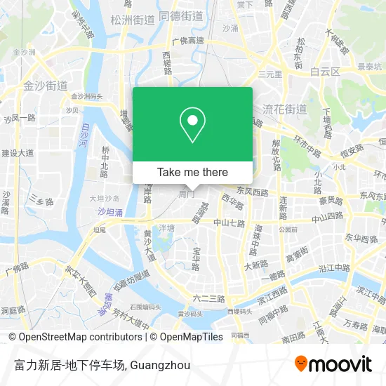 富力新居-地下停车场 map