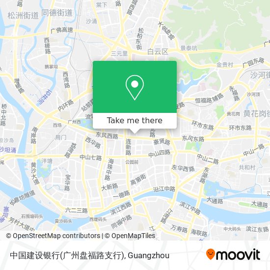 中国建设银行(广州盘福路支行) map