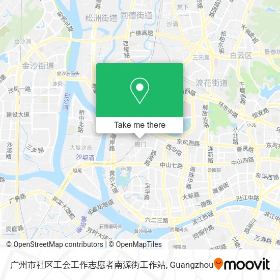 广州市社区工会工作志愿者南源街工作站 map