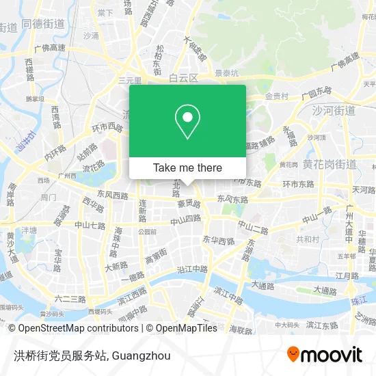 洪桥街党员服务站 map