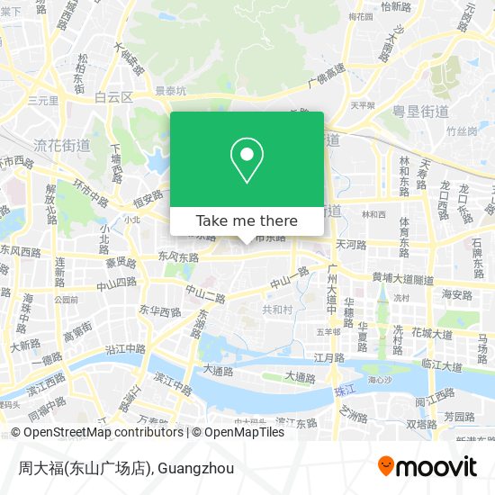 周大福(东山广场店) map