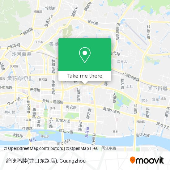 绝味鸭脖(龙口东路店) map