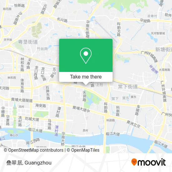 叠翠居 map
