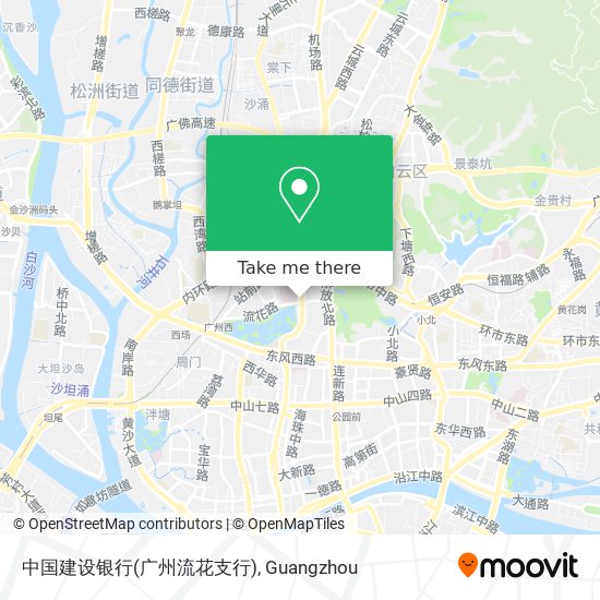 中国建设银行(广州流花支行) map