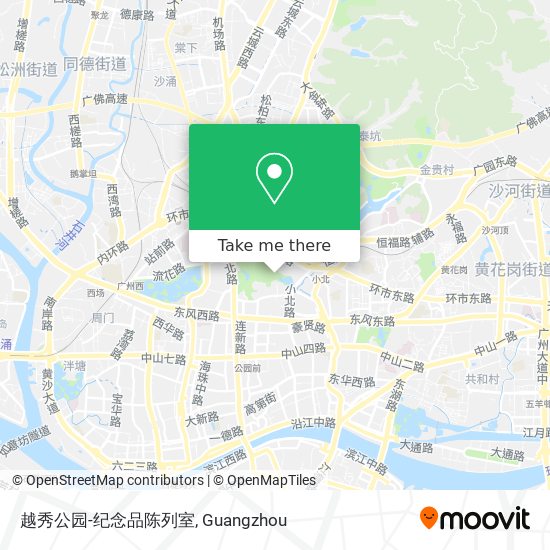 越秀公园-纪念品陈列室 map
