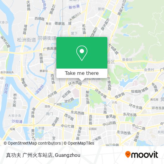 真功夫 广州火车站店 map