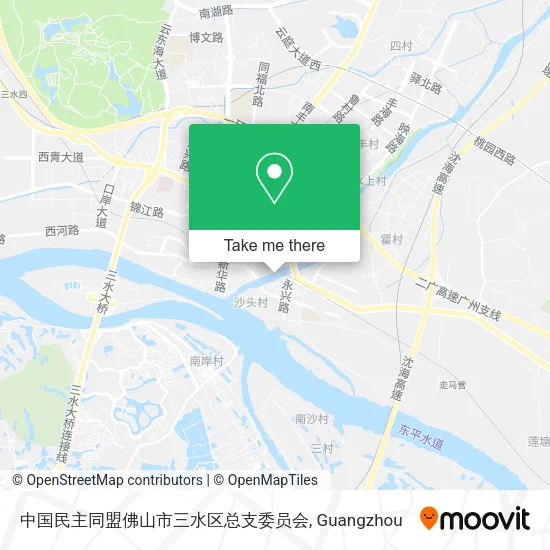 中国民主同盟佛山市三水区总支委员会 map