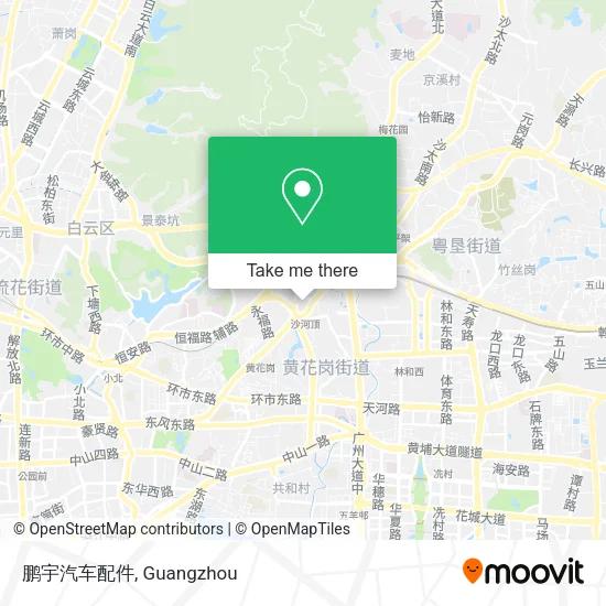 鹏宇汽车配件 map