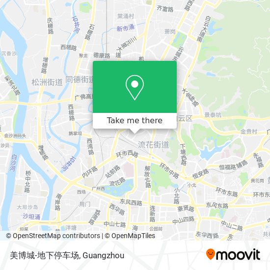 美博城-地下停车场 map