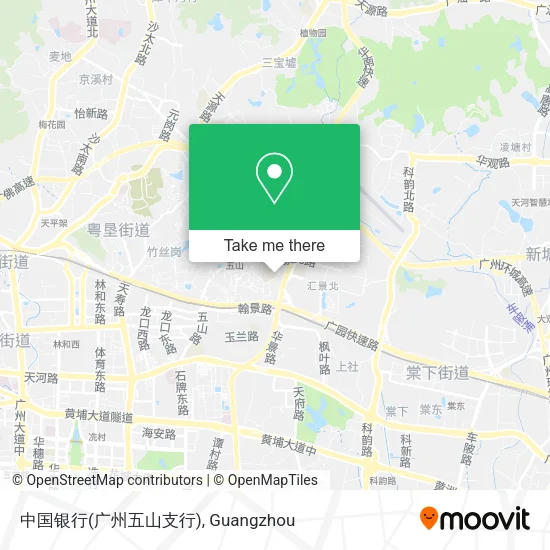 中国银行(广州五山支行) map