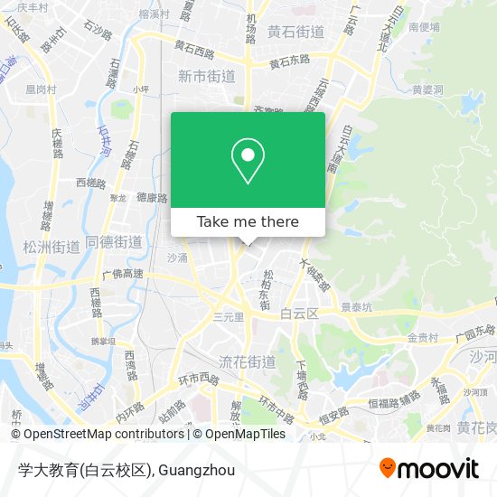 学大教育(白云校区) map