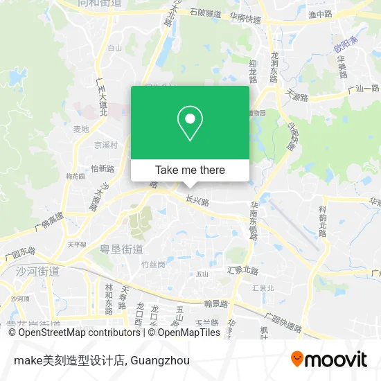 make美刻造型设计店 map
