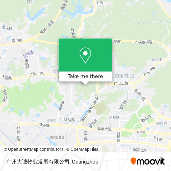 广州大诚物业发展有限公司 map