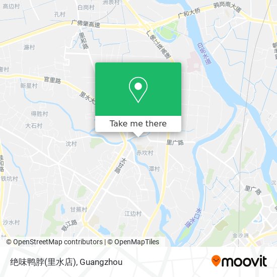 绝味鸭脖(里水店) map