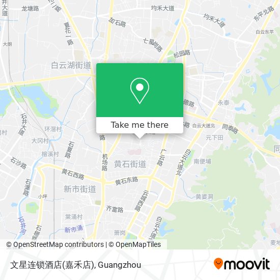 文星连锁酒店(嘉禾店) map