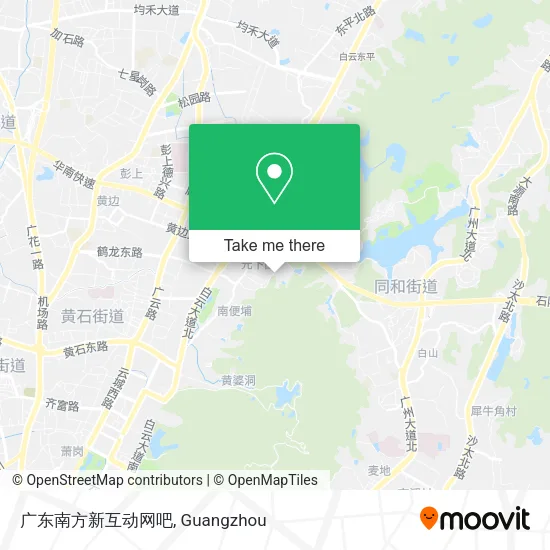 广东南方新互动网吧 map