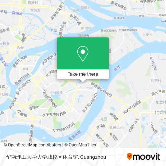 华南理工大学大学城校区体育馆 map