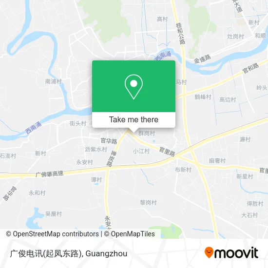 广俊电讯(起凤东路) map