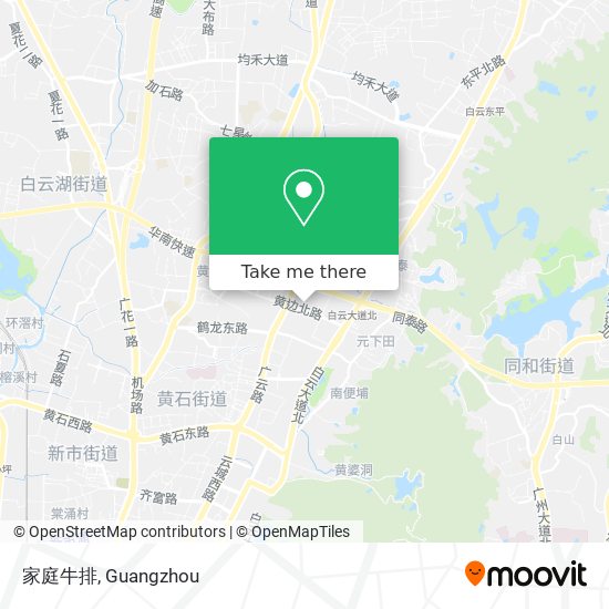 家庭牛排 map