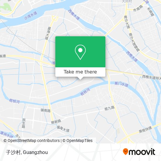 子沙村 map