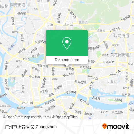 广州市正骨医院 map