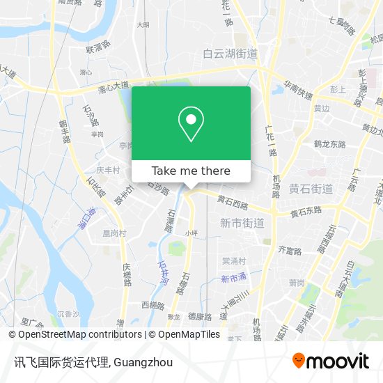 讯飞国际货运代理 map