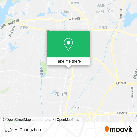 洪茂庄 map
