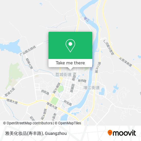 雅美化妆品(寿丰路) map