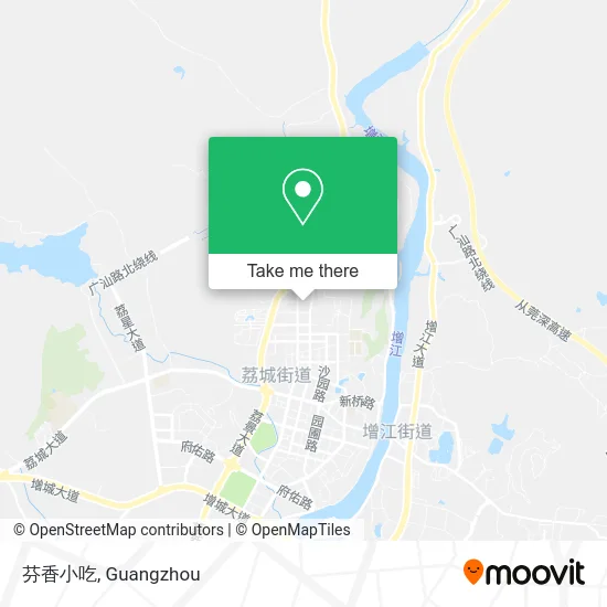 芬香小吃 map