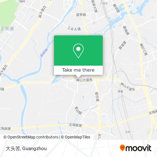 大头苦 map