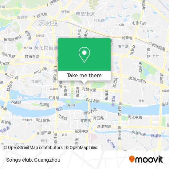Songs club map