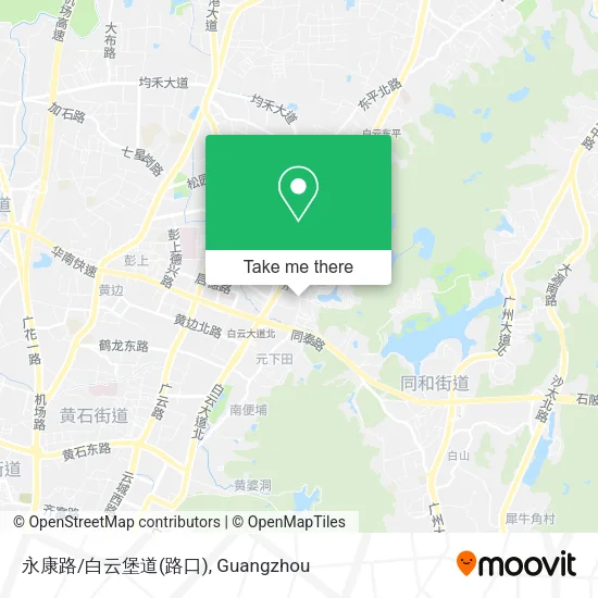 永康路/白云堡道(路口) map