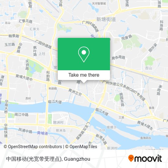 中国移动(光宽带受理点) map