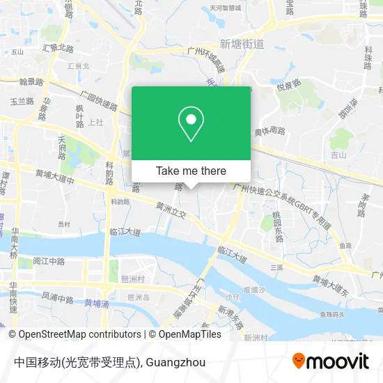 中国移动(光宽带受理点) map