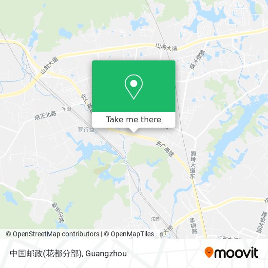 中国邮政(花都分部) map