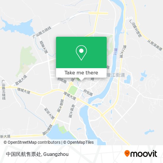 中国民航售票处 map