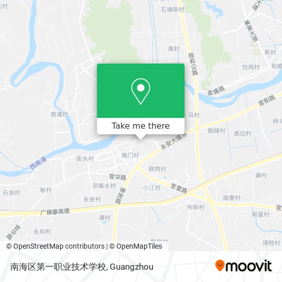 南海区第一职业技术学校 map
