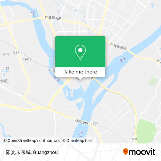 阳光未来城 map