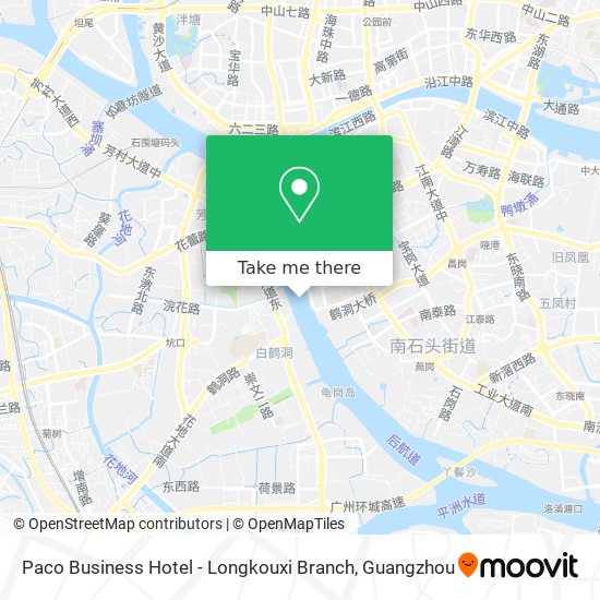 Paco Business Hotel - Longkouxi Branch map