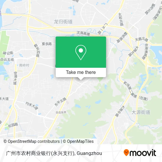广州市农村商业银行(永兴支行) map