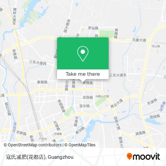 寇氏减肥(花都店) map