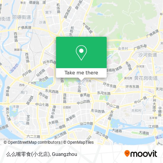 么么嘴零食(小北店) map
