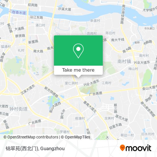 锦翠苑(西北门) map