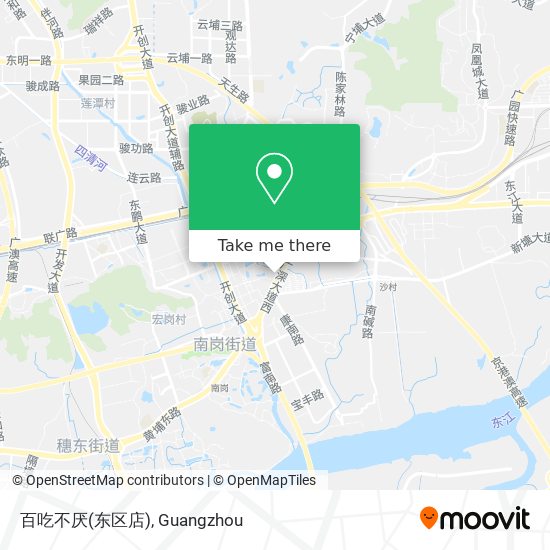 百吃不厌(东区店) map