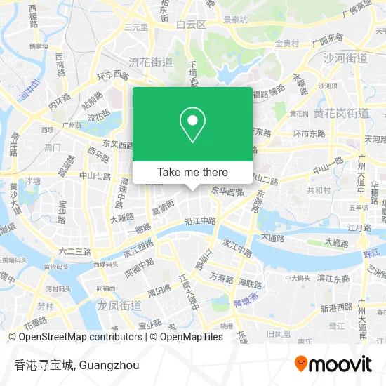 香港寻宝城 map