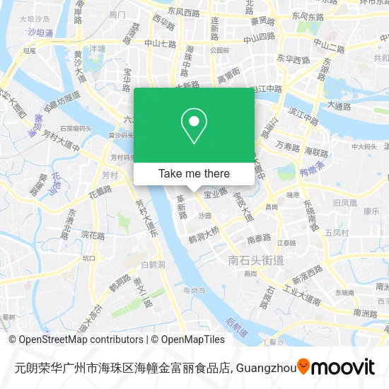 元朗荣华广州市海珠区海幢金富丽食品店 map